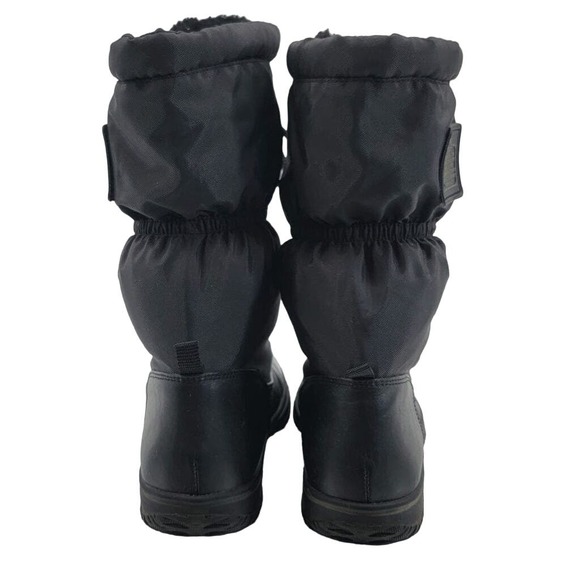 Coach Sage All Weather Leather Nylon Boots 6 Black 36 EUR - Picture 7 of 14